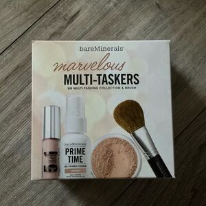 NIB bareMinerals Marvelous Multi Taskers Collection Makeup & Brush